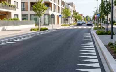Denti di drago sulle strade: la segnaletica che fa rallentare senza dossi